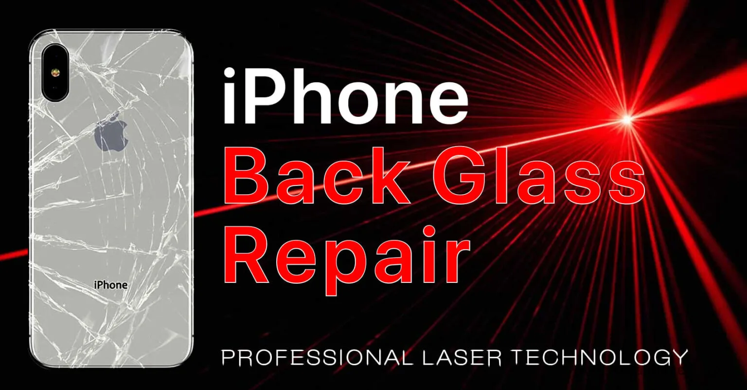 iphone back glass repair with laser machine